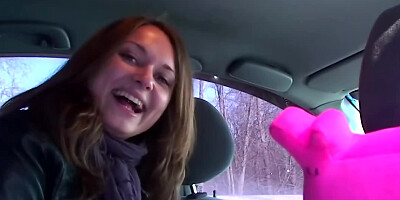 The camera crew was interested in oral skills these two amateurs have