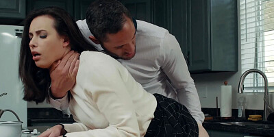 Jealous babe seduces best friend's husband in their house