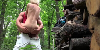Mofos - Public Pick Ups - European Stunner Banged in the Forest starring Zazie Skymm
