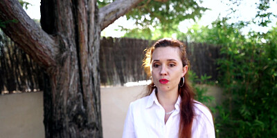 Redhead and Small Tits Nurse First Porn Casting