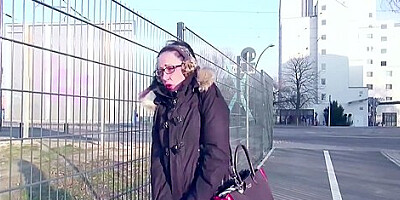 Skinny MILF Stella-Star with glasses Seduce to Fuck