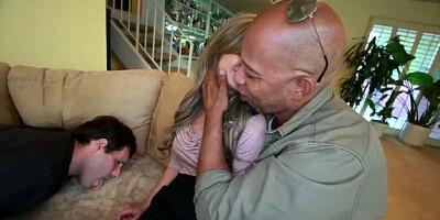 An interracial cuckhold