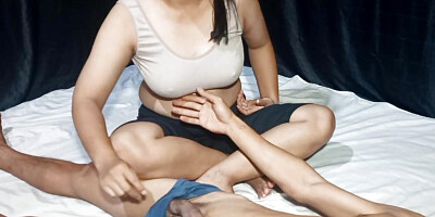 Satisfying a friend',s wife when her husband is not at home