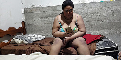 waits for family to leave home and ends up fucking