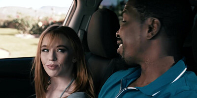 My stepmom fucks my new black boyfriend