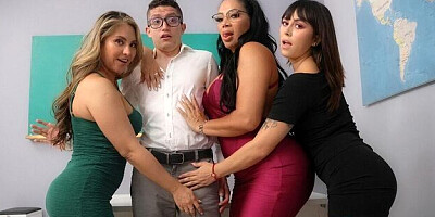 Captivating Gali Diva and Silvia Santez at missionary dirt