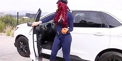 Police Woman Skyla Novea fucked By bandit