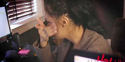 Adriana Chechik In Pin-up Adriana And Missaxs Pussy Licking Clip