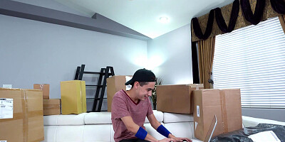 Buxom Cougar Punishes Naughty Stepson