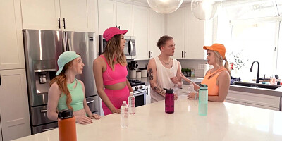 Out in the Wild with Slutty Kimora, Chloe, and Madi