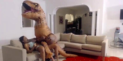 school nubile adrian maya nailing TREX to attempt and splatter like her all girl mates