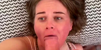 Innocent Sub Girlfriend Double Penetration Dildo Training