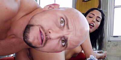 Inhaling off some steam