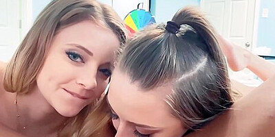 Kyler Quinn In Dyke Pussy Licked In Wild Interracial Threesome