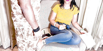 hot bad girl found seduced fucked hard by step brother friend in desi hindi audio