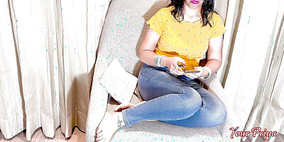 hot bad girl found seduced fucked hard by step brother friend in desi hindi audio