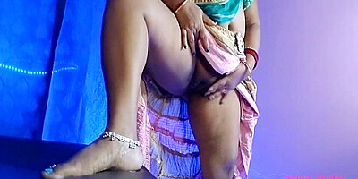 Sexy Hot Bhabhi Crosses Her Nude Rubbing Her Boobs And Fingering Her Pussy