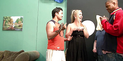 Curvy Mature Step-Mom seduce to Gangbang by his Classmate and Friends when alone