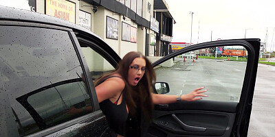 Nerdy babe is having various lessons