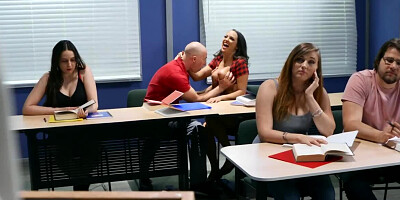 Zac Wild bails on studying and fucks young and hot Sofi Ryan
