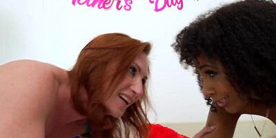 Stepsons bonk each other's stepmom Sophia Locke and Olivia Jayy