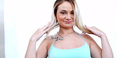 Fuck in the mouth and tight pussy for sweet Rylee Blake