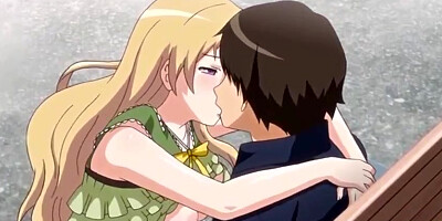 Animation brown-haired with gigantic, hard fun bags is pulverizing her paramour and wailing from gusto while nutting