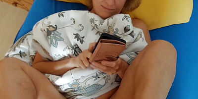 Amateur Blonde Mature Wife Enjoys Homemade Pleasure