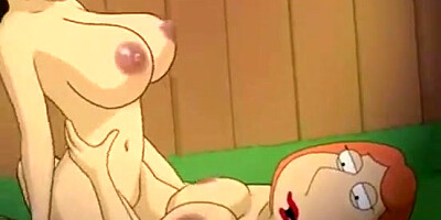 Anime Porn family boy lezzie hookup with Bonnie and Lois