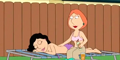 Anime Porn family boy lezzie hookup with Bonnie and Lois