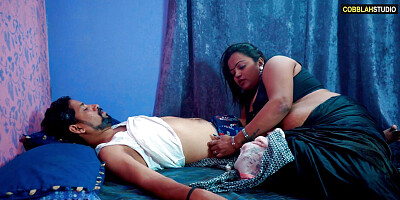 Tharki Sasur seduces her Desi Bahu on his bed