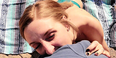 Hot model Molly decided to have sex on a hiking trip