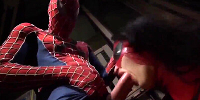 Spider female and Spider-Stud get it on.