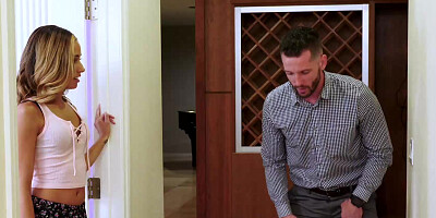 Averie Moore sucks and fucks her uncle's dick & gets busted
