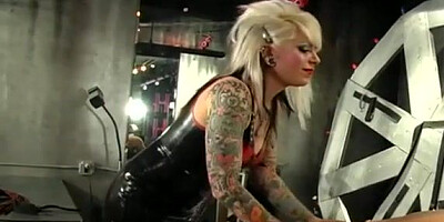 Heavenly girlie got jism all over her funbags