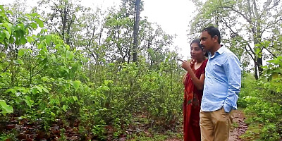 Horny Desi Wife does 69 after Long Time in the Jungle on a Rainy Day by DesiBang