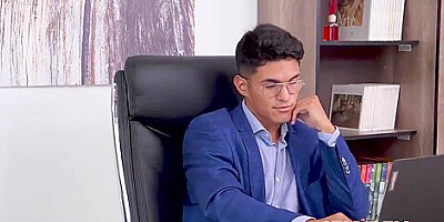 Salome Gil - The Secretary Broke The Printer Down, She Has To Pay For It