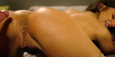 April Olsen spreads her legs wide open for lover's dick