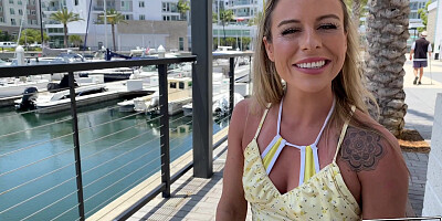 BJRAW Summer Vixen's face is cum slathered