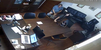 Hookup in the office sounds like joy to a bitchy, Russian assistant who enjoys firm spears