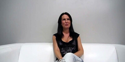 Huge-Boobed Czech black-haired went to a pornography flick audition and completed up having ultra-kinky bang-out