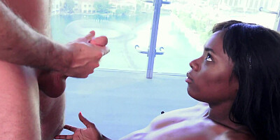 Ana Foxxx enjoys getting her black asshole rammed