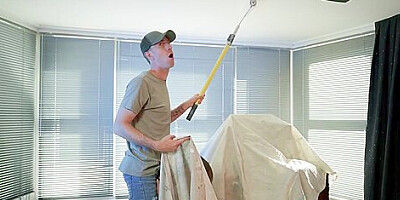 No Paint - No Gain For Couch Potato Peasant With Danny D And Aubrey Black