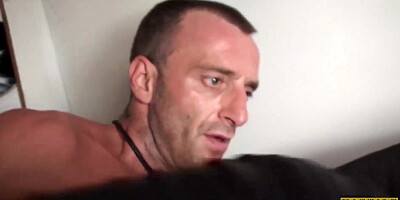 Tattooed Busty Gina Snake Dominated Hard