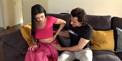 Hot Big Tits Indian MILF Bhabhi gets Fucked hard by big Dick step Brother