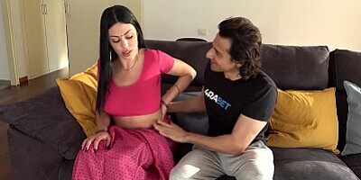 Hot Big Tits Indian MILF Bhabhi gets Fucked hard by big Dick step Brother