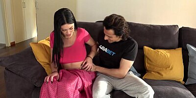 Hot Big Tits Indian MILF Bhabhi gets Fucked hard by big Dick step Brother