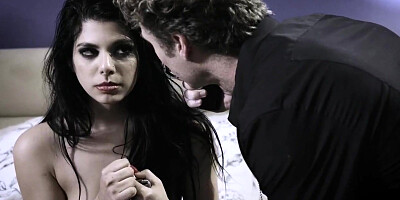 Police officer fucks a teen sex worker