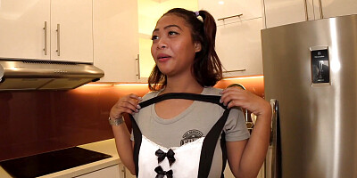Asian Whore With Big Tits Gets Pregnant By The Boss