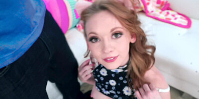 Pale-skinned teen Athena Rayne gets properly fucked by tattooed stallion